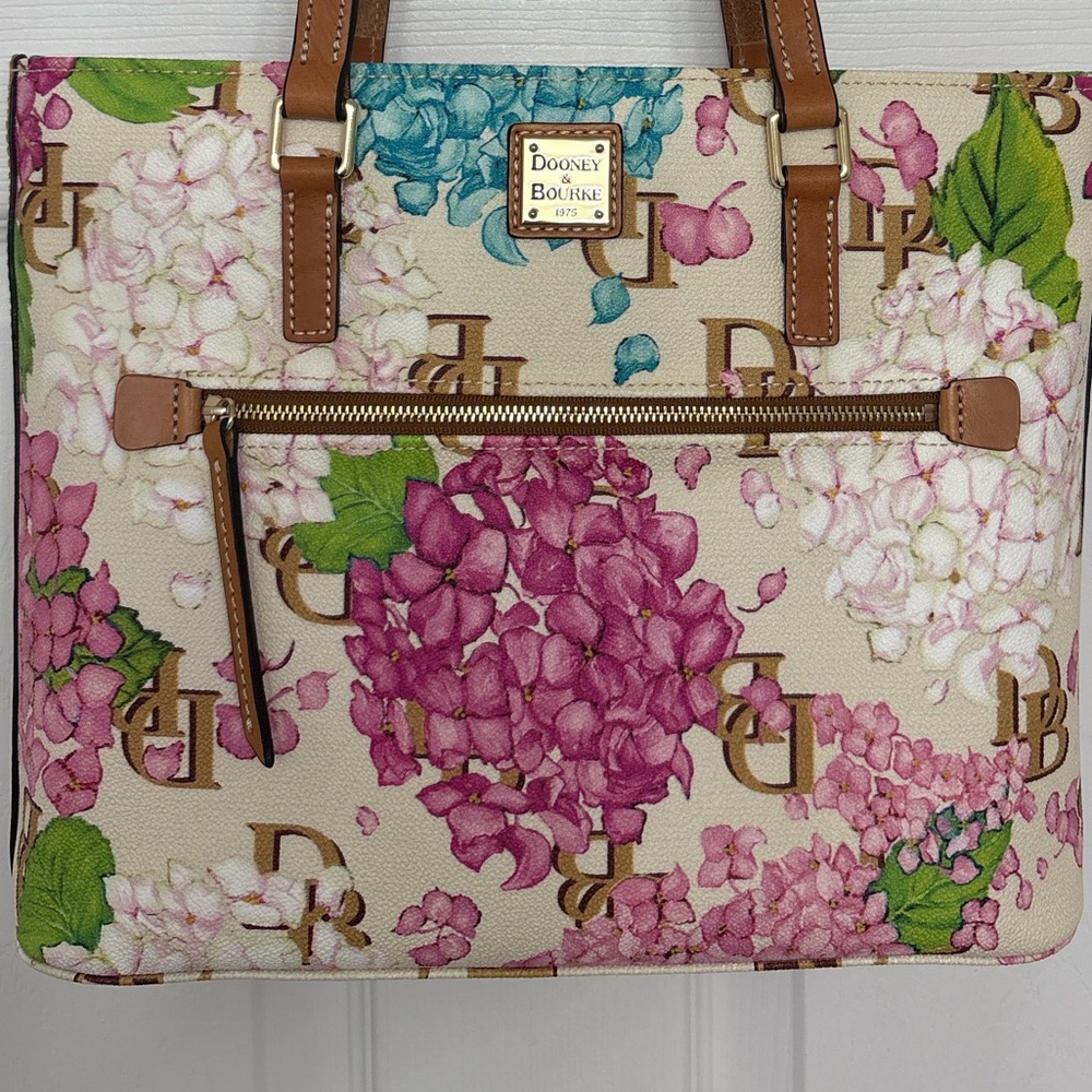 Dooney & Bourke Hydrangea Small Shopper Tote